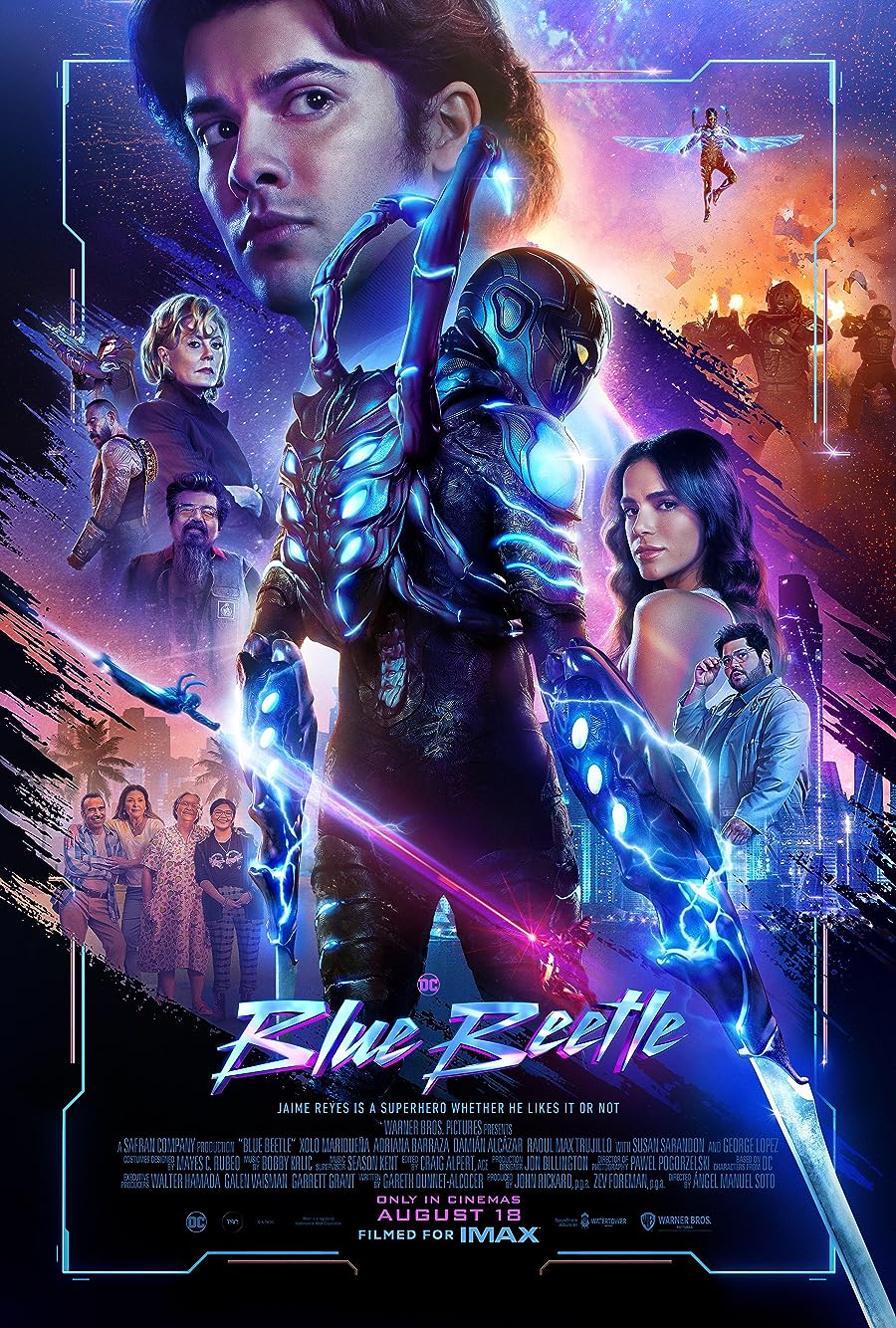 دانلود فیلم بلو بیتل | Blue Beetle 2023