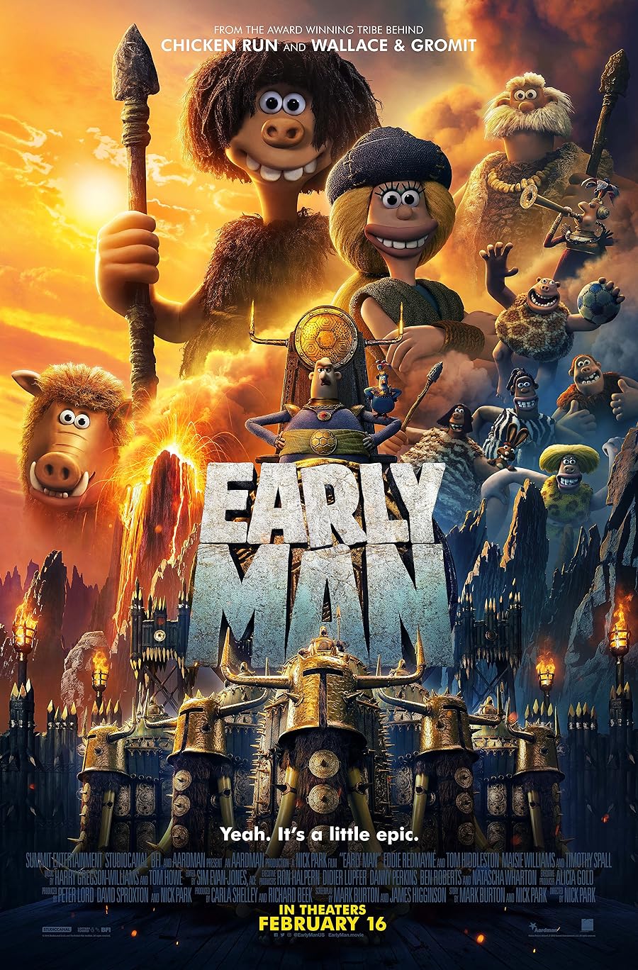 دانلود فیلم جنگلی ها | Early Man 2018