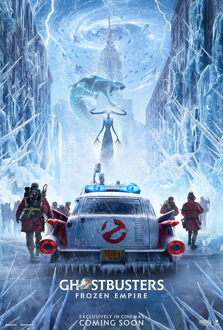 دانلود فیلم شکارچیان ارواح : امپراتوری یخ زده | Ghostbusters: Frozen Empire 2024